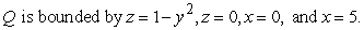 Evaluate the triple integral   .   ,   A)    B)    C)    D)   