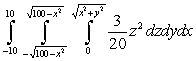 Evaluate the iterated integral after changing coordinate systems.   A)    B)    C)    D)   