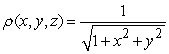 Calculate the mass of an object with density   and bounded by   and the planes   . A)    B)    C)    D)   