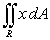Use a transformation to evaluate the double integral over the region R which is the region that lies inside   outside   and in the first quadrant.   A)  0 B)    C)    D)   