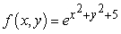 Describe the range of the function.   A)    B)    C)    D)   