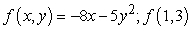 Compute the indicated function value.   A)  -53 B)  -29 C)  -45 D)  -98