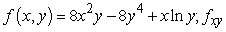 Find the indicated partial derivative.   A)    B)    C)    D)   