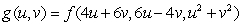 State the chain rule for finding   for the general composite function involving     A)    B)    C)    D)   