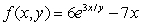 Find the gradient of   at   A)    B)    C)    D)   