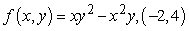 Find the direction of maximum change of f at the given point.   A)  in the direction of   B)  in the direction of   C)  in the direction of   D)  in the direction of  