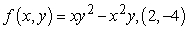 Find the value of the maximum rate of change of f at the given point.   A)  0 B)  12 C)    D)  13