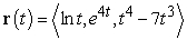 Find all values of t such that   is parallel to the xy-plane.   A)    B)    C)    D)    is not parallel to the xy-plane for any real value of t