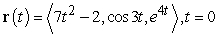 Find the curvature at the given point.   A)    B)    C)    D)   