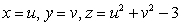 Identify and sketch a graph of the surface.  