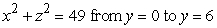 Which of the following is a parametric representation of the given surface?   A)    B)    C)    D)   