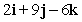 Find a vector perpendicular to the given vector. Show all your work.  