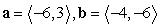 Find comp<sub>b</sub><sub> </sub>a for the given vectors.   A)    B)    C)    D)   