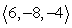 Find the indicated volume. Volume of the parallelpiped with three adjacent edges formed by   ,   , and   A)  232 B)    C)    D)  312