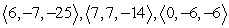 Use the parallelpiped volume formula to determine if the vectors are coplanar.   A)  coplanar B)  not coplanar