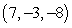 Find parametric equations of the line through   parallel to   .