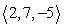 Find an equation of the given plane. The plane containing the point   with normal vector   A)  3x + y + 7z = -22 B)  2x + 7y - 5z = 0 C)  2x + 7y - 5z = -22 D)  2x + 7y - 5z = 11