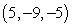 Find an equation of the given plane. The plane containing the point   and perpendicular to the planes 7x + y - z = -5 and x - 6y - 4z = -3 A)  -10x + 27y - 43z = -9 B)  -10x + 27y - 43z = -78 C)  7x + y - z = 31 D)  -10x + 27y - 43z = 416