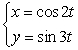 Identify all points at which the curve has a horizontal tangent.   A)    B)    C)  (1, 1) , (1,-1)  D)  no points of intersection