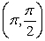 Find the rectangular representation of the given polar point.   A)    B)    C)    D)   