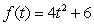 For the position function f(t)    (feet)  find the instantaneous velocity at time   seconds. A)    feet per second B)    feet per second C)    feet per second D)    feet per second