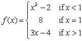 Explain why the function fails to be continuous at   by indicating which of the conditions in the definition of continuity are not met.   A)    exists but   does not exist B)    exists but   does not exist C)  neither   nor   exist D)    exists and   exists but  