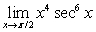 Determine the limit (answer as appropriate, with a number,     or does not exist) .   A)  0 B)    C)    D)  does not exist