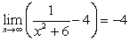 Prove that the limit is correct using the appropriate definition. Show all work.  
