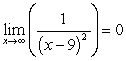 Prove that the limit is correct using the appropriate definition. Show all work.  
