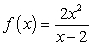 Graph the following function and describe all extrema.     A)    No minimum nor maximum occurs. B)    A minimum occurs at   . A maximum occurs at   . C)    A minimum occurs at   . A maximum occurs at   . D)    A minimum occurs at   . A maximum occurs at   .