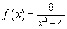 Graph the following function and describe all intercepts.     A)    no x-intercepts Y-intercept: (0, -2)  B)    x-intercepts:   ,   No y-intercepts C)    no x-intercepts Y-intercept: (0, 2)  D)    x-intercepts:   ,   No y-intercept