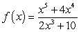 Graph the following function and describe all vertical asymptotes. Round answers to the nearest hundredth.     A)    vertical asymptote: x = -1.71 B)    vertical asymptote: x = 1.71 C)    vertical asymptote: x = 1.71 D)    vertical asymptote: x = -1.71