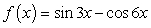Determine if   is periodic, and if so, find the smallest (fundamental)  period. A)  period =   B)  period =   C)  period =   D)  The function is not periodic.