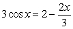 Using a graphing utility, estimate the solutions to   in radians. Round answers to the nearest hundredth. A)  -0.63, 1.15, 4.40 B)  2.42, 1.24, -0.93 C)  -4.22, -1.77, 1.41, 5.35 D)  -1.41, -0.59, 0.47, 1.78