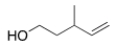 What is the IUPAC of the following compound?   A)  5-Hydroxy-3-methyl-1-pentene B)  3-Methyl-5-penten-1-ol C)  3-Methyl-1-penten-5-ol D)  3-Methyl-4-penten-1-ol