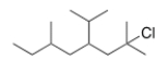 What is the IUPAC name of the following compound?   A)  2-Chloro-4-isopropyl-2,6-dimethyloctane B)  2-Chloro-4-isopropyl-2,7-dimethylnonane C)  2,6-Dimethyl-2-chloro-4-isopropyloctane D)  7-Chloro-5-isopropyl-3,7-dimethyloctane
