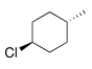 What is the IUPAC name of the following compound?   A)  trans-4-Methylcyclohexyl chloride B)  trans-p-Chloromethylcyclohexane C)  trans-4-Methyl-1-chlorocyclohexane D)  trans-1-Chloro-4-methylcyclohexane