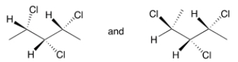 What is the relationship between the following compounds?   A)  Constitutional isomers B)  Diastereomers C)  Enantiomers D)  Identical