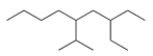 What is the parent chain for the following compound?   A)  Heptane B)  Octane C)  Nonane D)  Decane