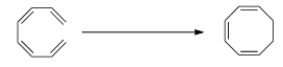 What is the correct classification of the following reaction?   A)  cycloaddition reaction B)  electrophilic reaction C)  electrocyclic reaction D)  sigmatropic reaction