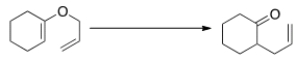 What type of sigmatropic rearrangement is illustrated below?   A)  [1,3] B)  [1,4] C)  [3,3] D)  [1,5]