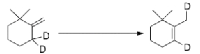 What type of sigmatropic rearrangement is illustrated below?   A)  [1,3] B)  [1,4] C)  [3,3] D)  [1,5]