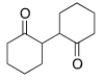 Starting with cyclohexanone, how could you prepare the diketone below?   A)  Treat cyclohexanone with a base under thermodynamic conditions. B)  Hydrogenate cyclohexanone with Raney nickel. C)  Convert cyclohexanone into the <font face= symbol ></font>-bromoketone and then react this with the enolate of cyclohexanone. D)  Convert cyclohexanone into an enamine with diethylamine and then react this with more cyclohexanone.