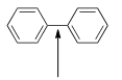 What orbitals are used to form the bond indicated in the following molecule?   A)  Csp<sup>2</sup> <font face= symbol ></font> Csp<sup>2</sup> B)  Csp<sup>2</sup> <font face= symbol ></font> C2p C)  C2p <font face= symbol ></font> C2p D)  Csp<sup>3</sup> <font face= symbol ></font> Csp<sup>3</sup>