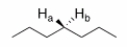 What is the relationship between H<sub>a</sub> and H<sub>b</sub> in the following compound?   A)  Homotopic B)  Enantiotopic C)  Diastereotopic D)  Mesotopic