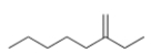 What is the IUPAC name for the following compound?   A)  6-Ethyl-1-heptene B)  2-Ethyl-1-heptene C)  2-Ethyl-1-octene D)  6-Ethyl-6-heptene