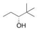 What is the IUPAC of the following compound?   A) (S) -2,2-Dimethyl-3-pentanol B) (R) -2,2-Dimethyl-3-pentanol C) (R) -4,4-Dimethyl-3-pentanol D) (S) -1-tert-Butyl-1-propanol