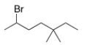 What is the IUPAC name of the following compound?   A) 2-Bromo-5,5-dimethylheptane B) 3,3-Dimethyl-6-bromoheptane C) 6-Bromo-3,3-dimethylheptane D) 2-Bromo-5,5-dimethyloctane