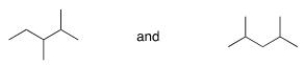 What is the relationship between the following two compounds?   A) Stereoisomers B) Constitutional isomers C) Identical D) Not isomers, different compounds