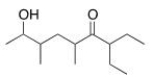 How many stereogenic centers are present in the following compound?   A) 0 B) 1 C) 2 D) 3